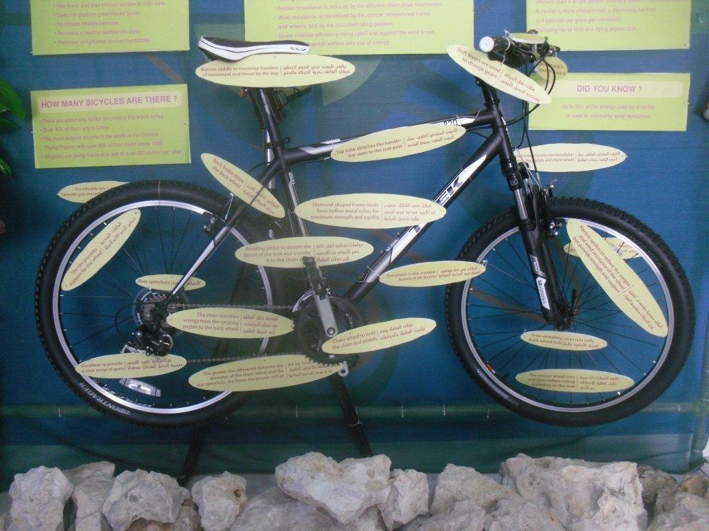 Bicycle exhibit Shereen Shabnam